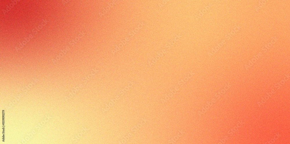 Aufkleber Bright red pink gradient blurred Rainbow background. Soft gradient backdrop with grain and noise. Colorful smooth banner template. Trendy colorful background for web, presentation, poster or card.