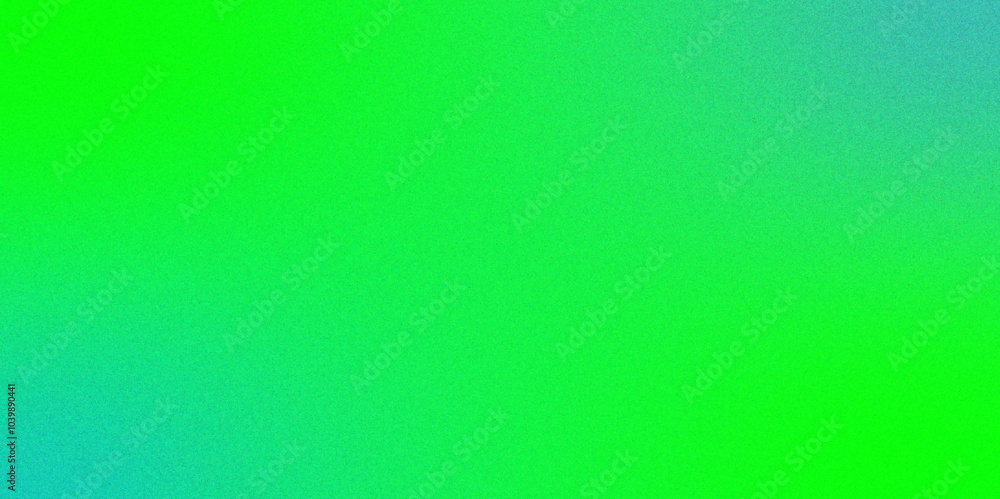 Fototapete Green background grainy gradient smooth retro noise texture. Glowing light and dark backdrop noise texture effect. Mint Turquoise gradient background