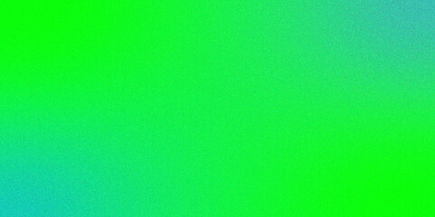 Green background grainy gradient smooth retro noise texture. Glowing light and dark backdrop noise texture effect. Mint Turquoise gradient background