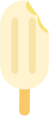 Vanilla Ice Cream popsicle
