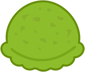 Matcha Green Tea Ice Cream Icon