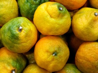 Ugly tangerine, not good-looking, but very sweet