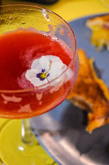 cocktail with cherry