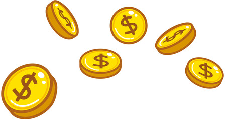 Dollar Coin Icon