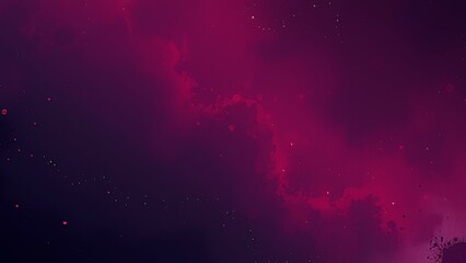 Abstract pink and purple nebula
