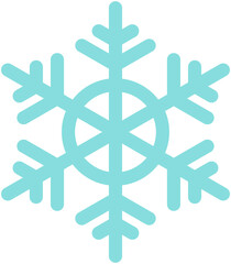snowflake snow ice winter icon