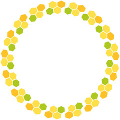 Bee Honeycomb Wreath Frame