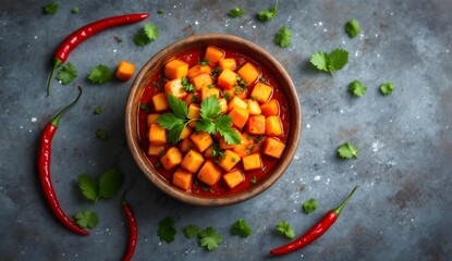 Ají de Oca: Bolivian Oca Root in Spicy Chili Sauce (Bolivian Cuisine)