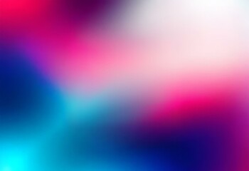 Fototapeta premium A gradient background featuring pink, blue, and white hues.