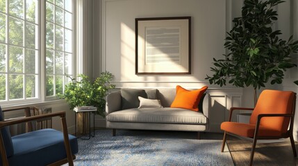 Modern Farmhouse Living Room Interior Design