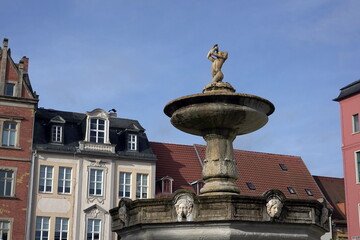 Fototapeta premium Brunnen in Rudolstadt