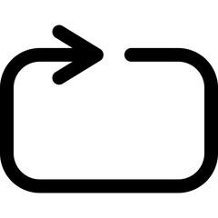 Fototapeta premium Repeat icon