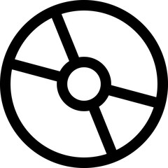 Obraz premium Compact disc icon