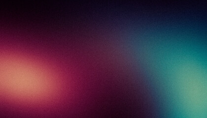 Turquoise and magenta, blue gradient background with light leak and grainy texture, perfect for any project