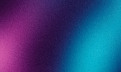 Turquoise and purple and blue gradient background with light leak and grainy texture, perfect for any project