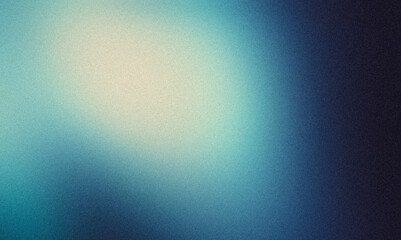 Turquoise and blue, white gradient background with light leak and grainy texture, perfect for any project