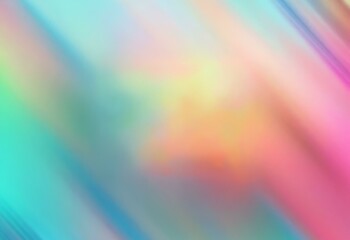 Abstract background with blurred pastel colors and diagonal lines.