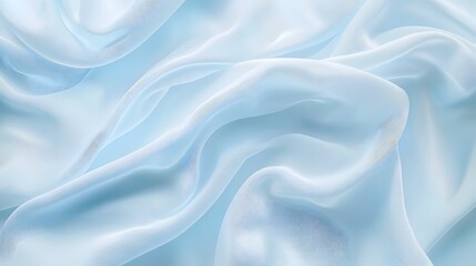 Obraz premium Soft Pastel Blue Gradient Background with Minimal Elegant Aesthetic