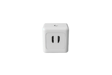 Universal Travel Adapter: Stay Connected Anywhere You Go Isolated on Transparent Background