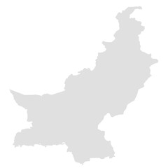 Pakistan administrative map. province map of Pakistan, blank Map, empty map of Pakistan. pak, pk