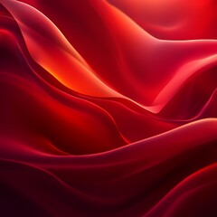 Obraz premium Bold Color Gradient Complementing Vibrant Red Background Creating Visual Harmony Wallpaper