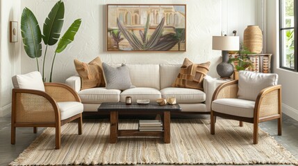 Clean Lines: With a focus on simplicity, clean lines create an uncluttered look that enhances tranquility and directs attention within the space.

