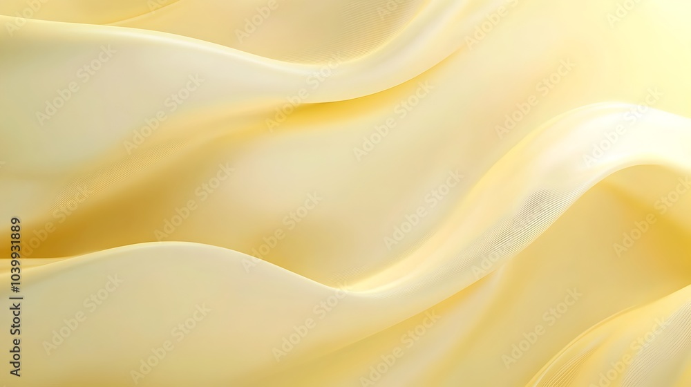 Poster soft monochrome minimal abstract background with smooth pale yellow gradient