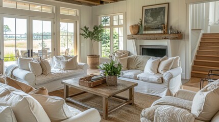 Open Spaces: The use of open layouts promotes free flow and reduces clutter, allowing for a tranquil environment that encourages relaxation and clarity.
