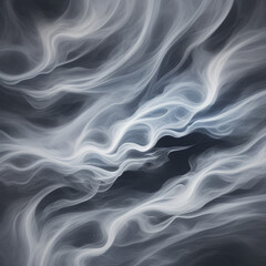 Obraz premium Abstract fog or smoke on dark space background