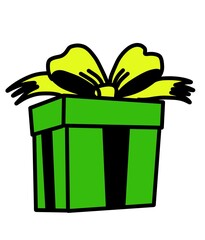 green gift box