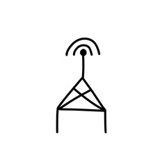network antenna tower icon
