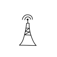 network antenna tower icon