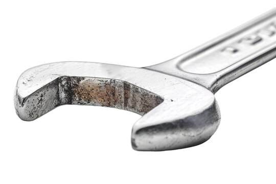 Multi-Functional Wrench for Various Sizes of Nuts and Bolts Isolated on Transparent Background