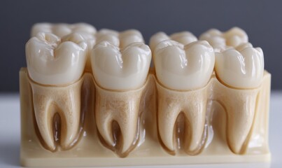 Tooth model for classroom education and in laboratory