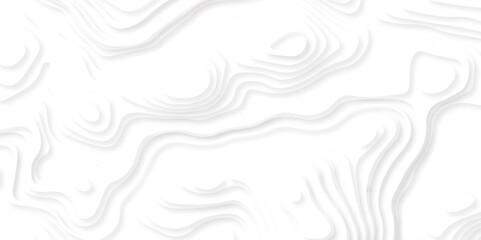 3D papercut banner of gradient white paper layers. Vector background design of horizontal abstract smooth origami shape paper cut, flowing liquid