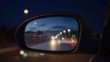 Design a poster about an article with bread 3 tips about night driving glasses. Effective or just a commercial claim? realstic
