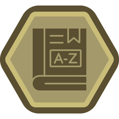 Dictionary Icon Design