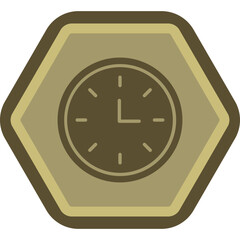 Wall Clock Icon Design