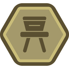 Baby Chair Icon Design