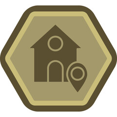Home Destination Icon Design