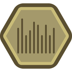 Audio Bars Icon Design