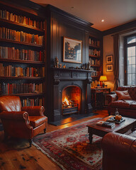 Fototapeta premium Cosy Study