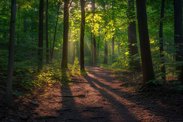 Obraz premium path in the woods