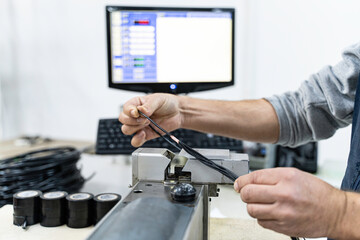 Cable Testing: Adult enginer Conduct thorough testing and troubleshooting of installed cabling infrastructure to ensure optimal performance and compliance with specifications.