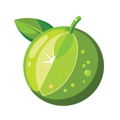 vector illustration of an apple
