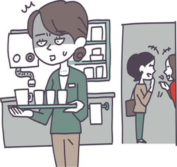 給湯室で聞こえてしまった噂話