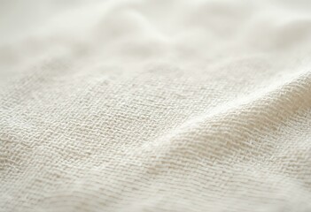 Obraz premium Close-Up of Textured Woven Fabric