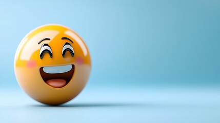 Fototapeta premium Colorful Emoji Icon Sphere with Abstract 3D Wrapped Symbols Design Vibrant Digital 3D of Geometric Patterns and Textures for Modern Decor and Backdrops