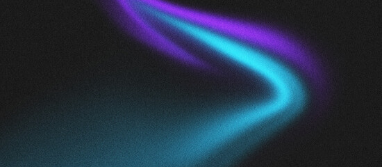 Grainy background black deep purple deep blue noise texture abstract vibrant glowing color gradient shape black backdrop banner poster header wallpaper design