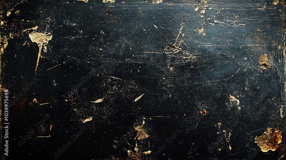 Poster old retrostyle image a dirty grunge effect displaying scratches and dust on the surface featuring a 